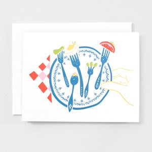 Image of Dressing Up For Dinner - Single Card