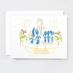 Image of Dancing With The Dishes - Single Card