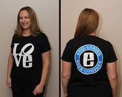 Image of Evil Genius LOVE Shirt - Womens