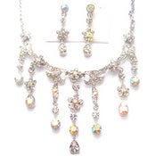 Image of Crystal Secret Garden Necklace Set