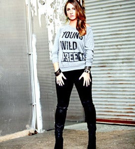 Image of Ladies Fit Lightweight Slouchy Pullover YWF