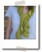 Image of Frilly Scarf Kit by Knit Knit