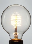 Image of AMERICAN 110v SMALL GLOBE | loop filament lightbulb | 50W