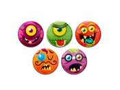 Image of Beastly Badges Series 1 (1-5)