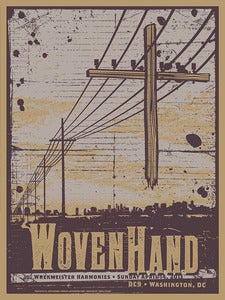 Image of Wovenhand - DC 2013 - Concert Poster