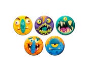 Image of Beastly Badges Series 2 (6-10)