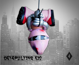 Image of 8' Catapulting Pink Diamond Kid