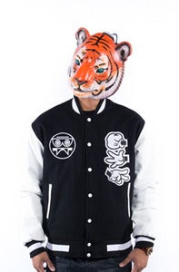 Image of Rock Paper Cut Letterman Jacket