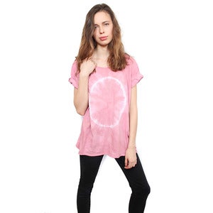 Image of PINK TIE-DYE TSHIRT