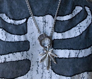 Image of Illegal Leaf Necklace