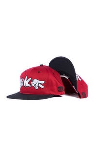 Image of Rock Paper Cut Snap - Red