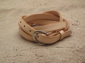 Image of womens skinny belt