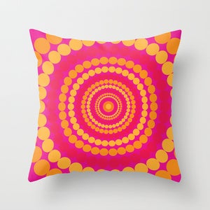 Image of Cushion Cover - Circling