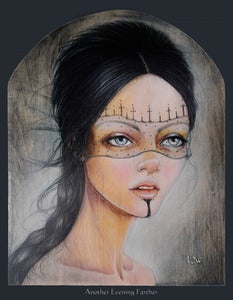 Image of Another Evening Farther dark goddess special Limited giclee print
