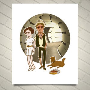 Image of HipSTAR WARS – Han, Leia and Chewie