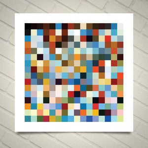 Image of Series 256 — Based on the colors from Salvador Dali's Persistence of Memory