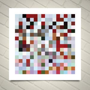 Image of Series 256 — Based on the colors from Andy Warhol's Campbell's Soup Can