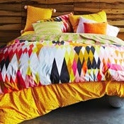 Image of Kip & Co Crocodile Orange Quilt Cover