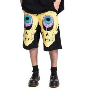 Image of Daniel Palillo 2013 SS SKULL PRINT BOXING SHORTS