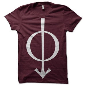 Image of Phobos Tee - Burgundy
