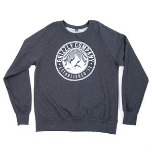 Image of Grizzly Co. - Trademark Sweatshirt - Dark Heather