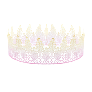 Image of Arwen. Pink Ombre Lace Crown