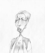 Image of Original Nude Pencil Drawing - 04/16/13
