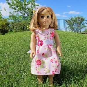 Image of Perfect Party Dress for 18" Doll - Fits American Girl