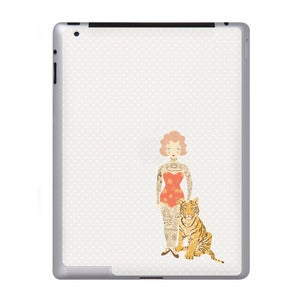 Image of Tattoo'd Lady - iPad Sticker