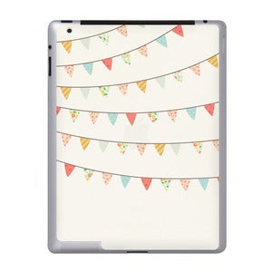 Image of Pretty Bunting - iPad Sticker