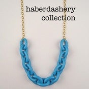 Image of Vintage Lucite Link Necklace