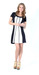 Image of Two-Tone Baby Doll Dress