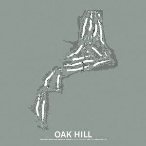 Image of Oak Hill Country Club East Course Screenprint