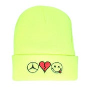 Image of Peace Love What The Happiness Beanie