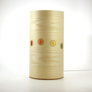 Image of Ash freestanding lamp. Line of Circles.