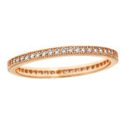 Image of New " Kara Ackerman <i> Talulah <i/> Filigree Eternity Ring in Rose