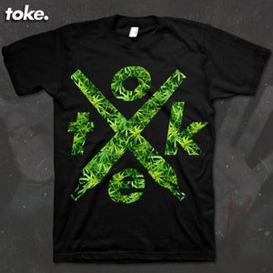 Image of Toke - X joints Filled Weed - Tee