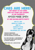 Image of Jersey Shore Bachelorette Invite