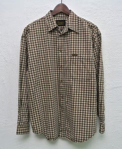 Image of Wrangler plaid shirt (L)
