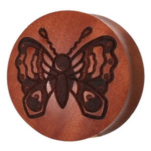 Image of Saba Butterfly Wood Plug