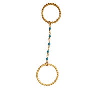 Image of Beaded Chained Ring *As seen in OK! Magazine