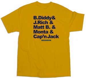 Image of WE BELIEVED DYNASTY TEE | gold
