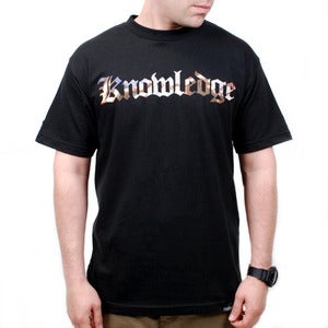 Image of Knowledge Tee (Black)