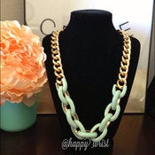 Image of SHIPS TODAY Enamel Luna Necklace 