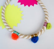 Image of Pom Pom Necklace colour_obg