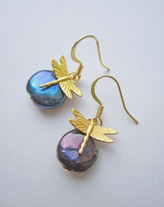 Image of Flying High Dragonfly Earrings