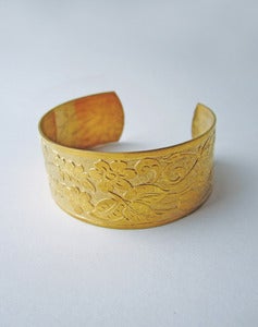 Image of Freya Floral Cuff Bracelet