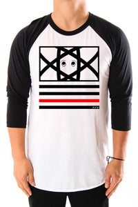 Image of Eyes & Stripes Raglan