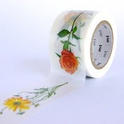 Image of Flowers - mt Washi Tape