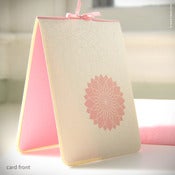Pink Chrysanthemum Card {#114}